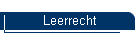 Leerrecht