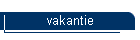 vakantie